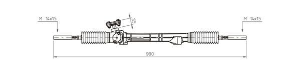 GENERAL RICAMBI Рулевой механизм RE4018